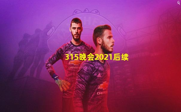 315晚会2021后续