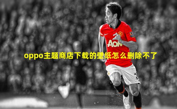oppo主题商店下载的壁纸怎么删除不了