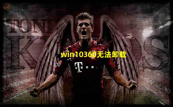win10360无法卸载