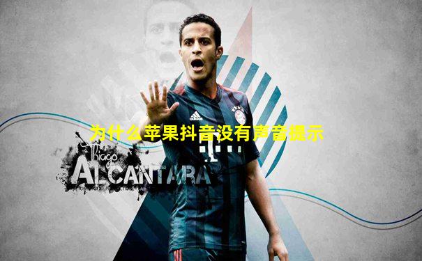 为什么苹果抖音没有声音提示