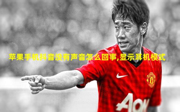 苹果手机抖音没有声音怎么回事,显示耳机模式
